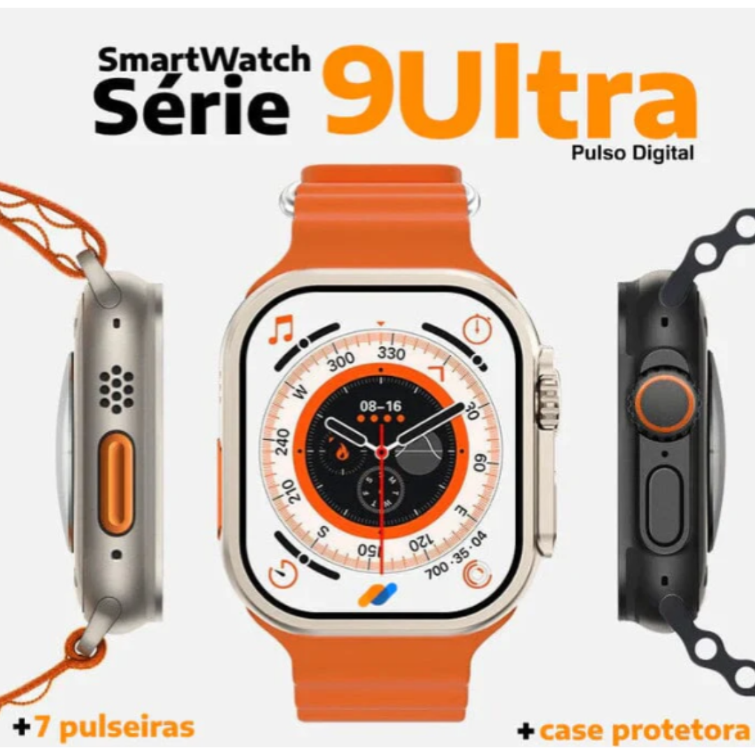Reloj Inteligente Pulsera 7 en 1 - Serie 9 Ultra