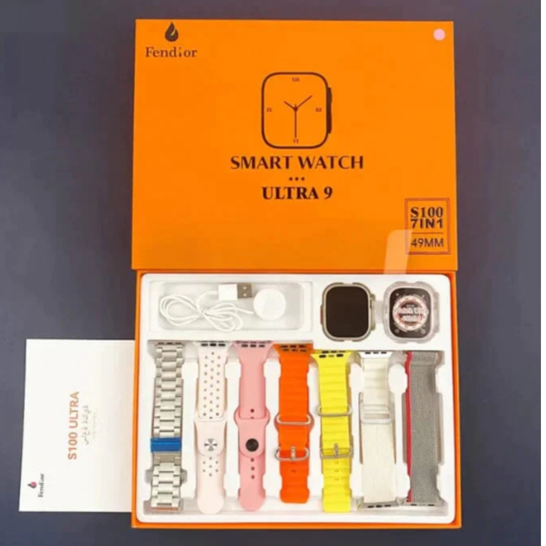 Reloj Inteligente Pulsera 7 en 1 - Serie 9 Ultra