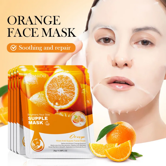 Mascarilla Facial Iluminadora de Naranja